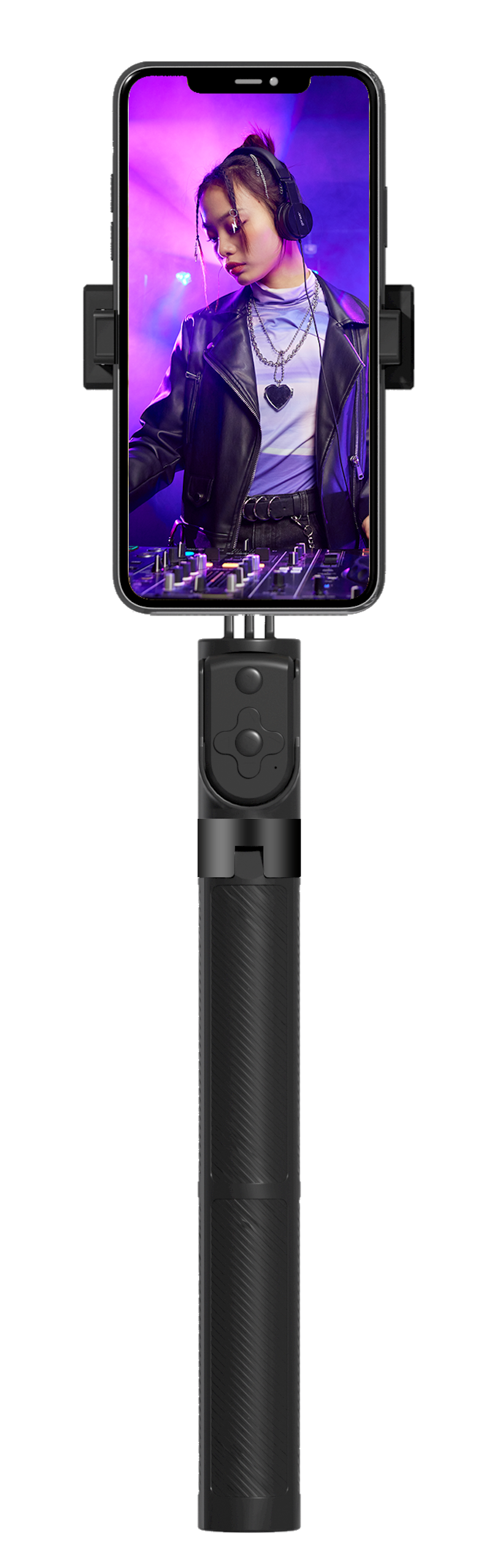 BT11 Extendable Selfie Stick Tripod with Wireless Remote and Tripod Stand