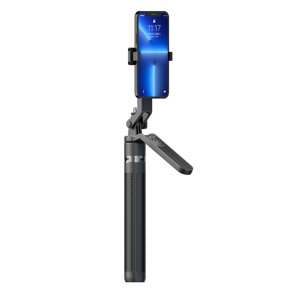 70" Phone Tripod Selfie Stick - Tripod for iPhone with Remote Tall Travel Tripod Stand Phone Holder for Video Photo Vlog, 360° Rotation Camera Tripod w Cold Shoe Mount for iPhone Android