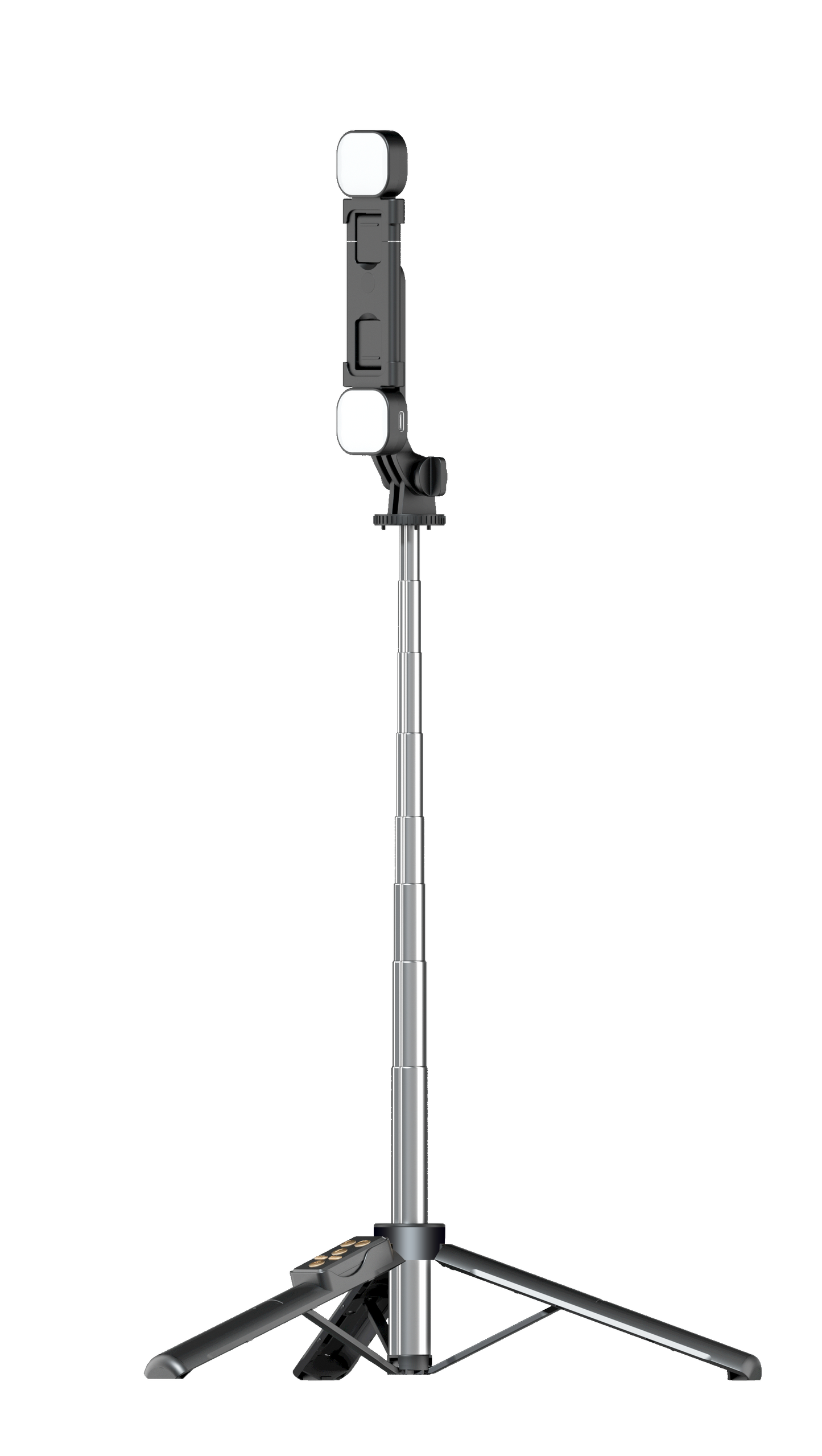 B10 Extendable Selfie Stick Tripod with Wireless Remote and Tripod Stand