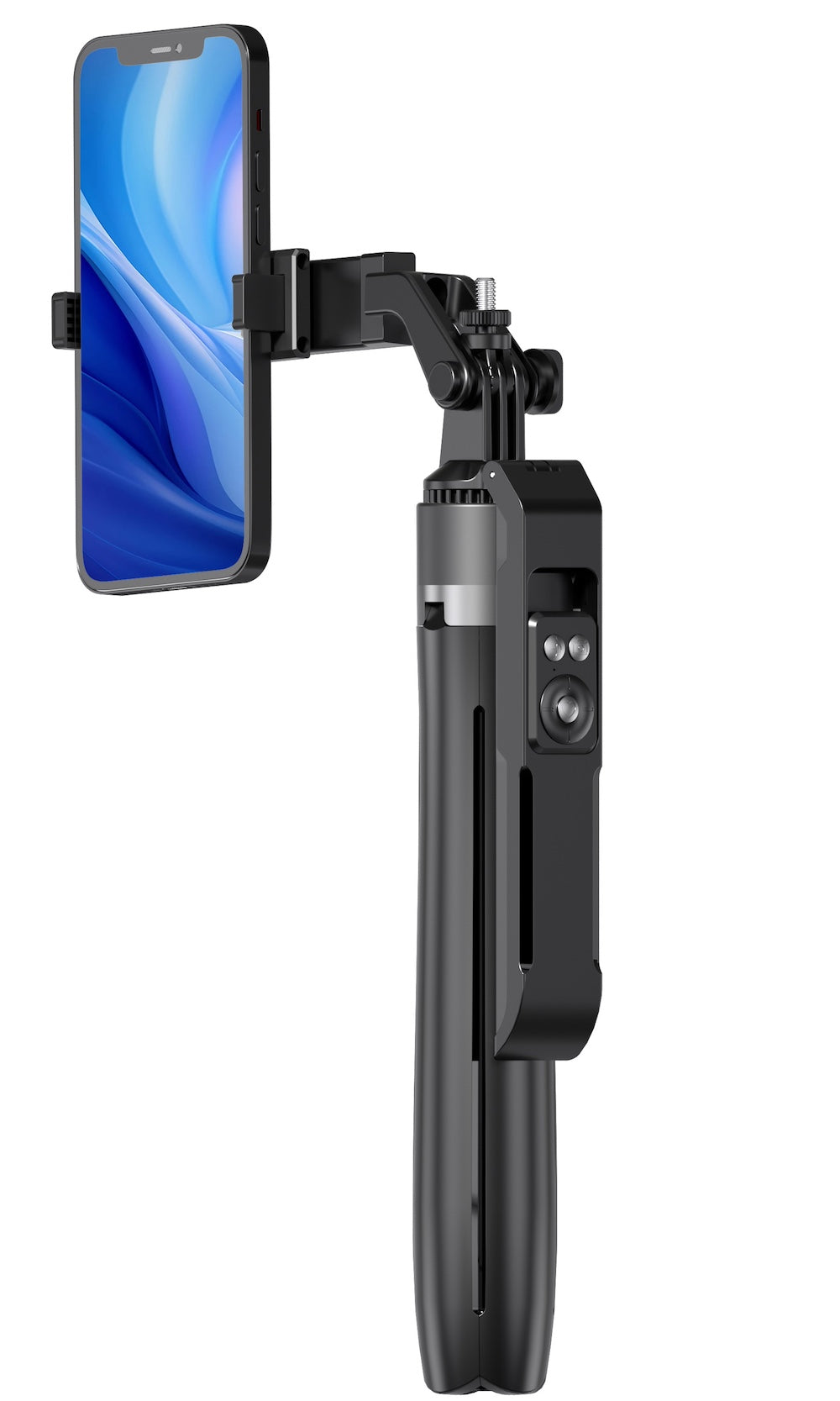 B18 Extendable Selfie Stick Tripod with Wireless Remote and Tripod Stand