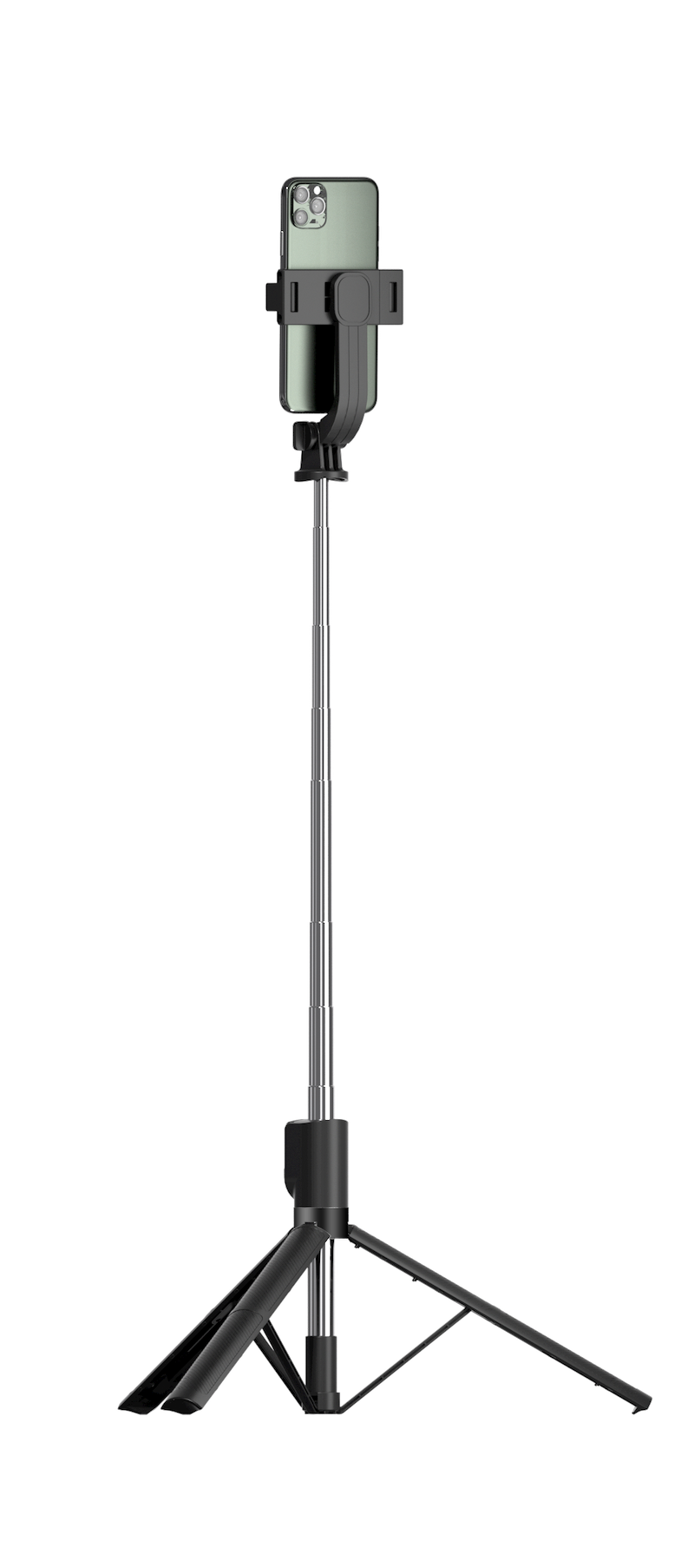 BT11 Extendable Selfie Stick Tripod with Wireless Remote and Tripod Stand
