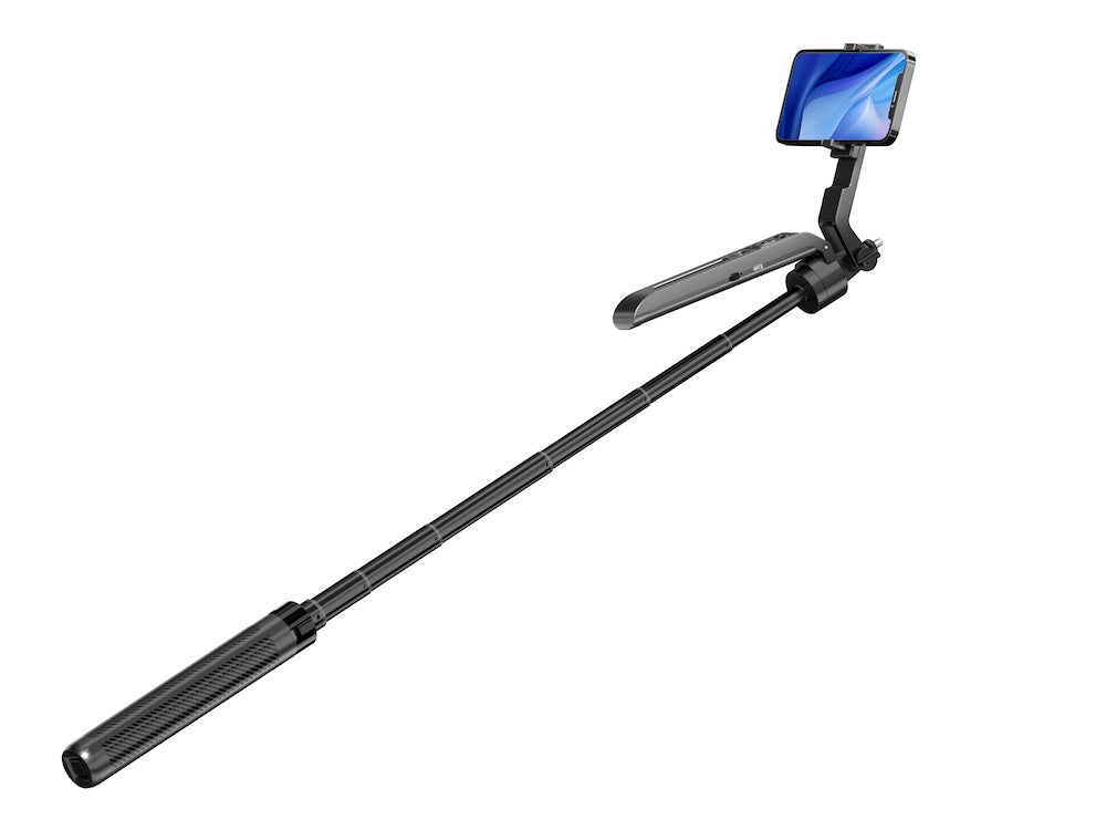 C12 Extendable Auto Face Tracking Tripod 360° Rotation, No App