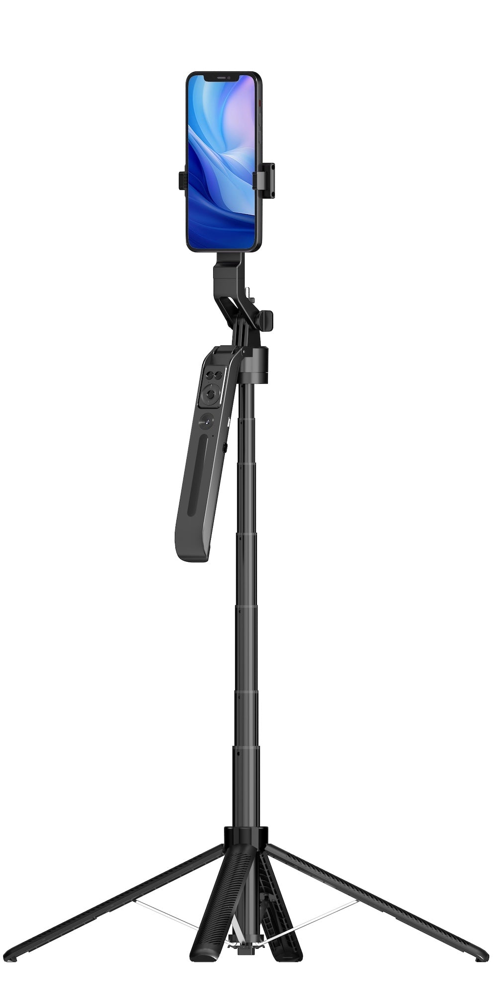 C12 Extendable Auto Face Tracking Tripod 360° Rotation, No App