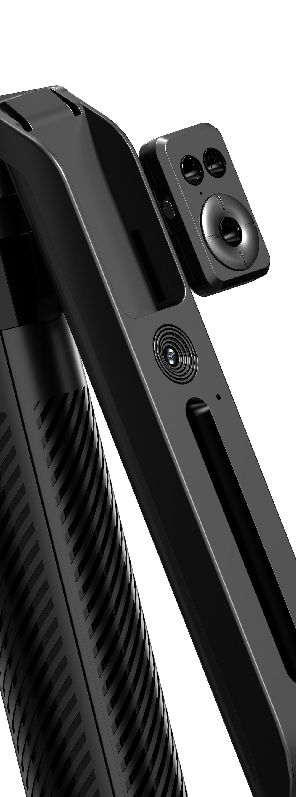 C12 Extendable Auto Face Tracking Tripod 360° Rotation, No App