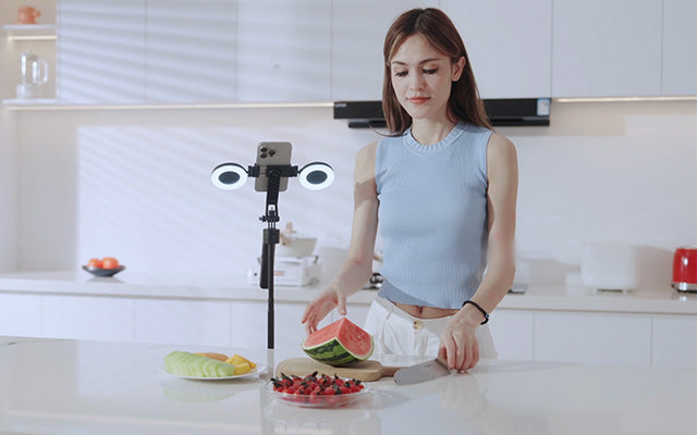 How the AI face tracking selfie stick works?