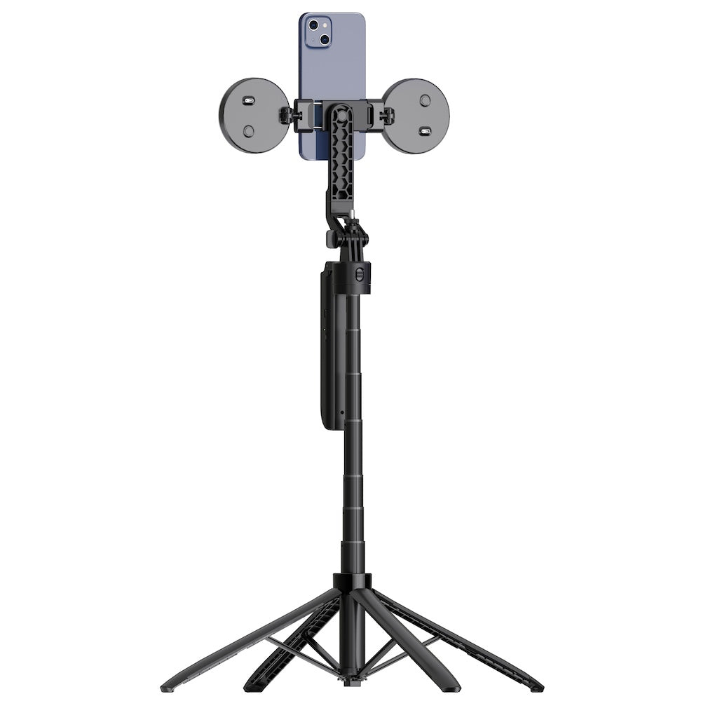 Q18 Extendable Auto Face Tracking Tripod 360° Rotation, No App