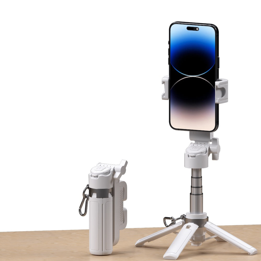 M1 mini Aluminum Selfie Stick Stand Bluetooth